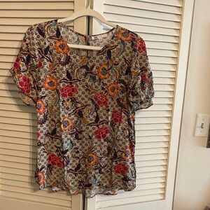 DR2 Multicolor Floral Women's Blouse